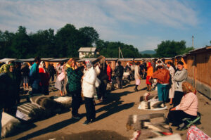 Hutsul Market at Kosiv - Ukraine